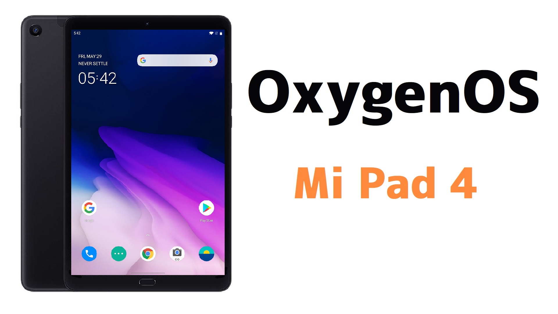 Mi Pad 4 Plus に Oxygenos が移植されインストール可能に